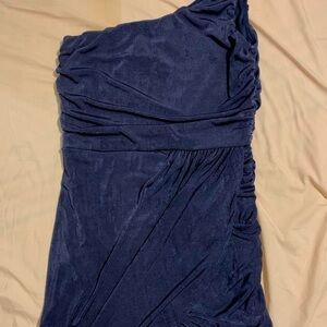 Lucy in the Sky one shoulder mini dress!! Worn once!